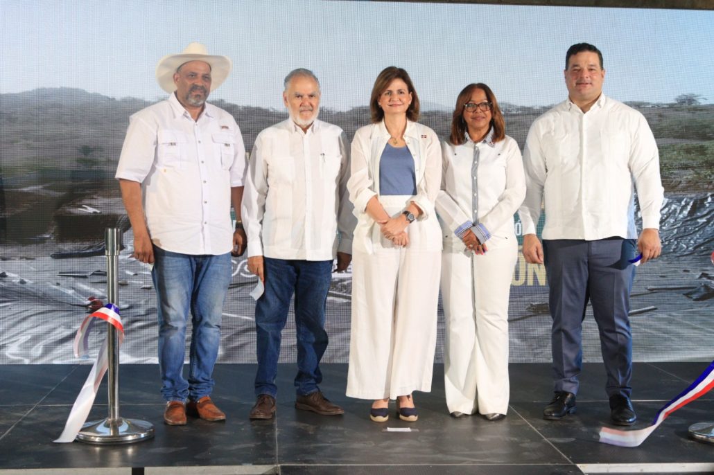 Vicepresidenta Raquel Peña inaugura Planta de Valorización y Relleno Sanitario de Dajabón