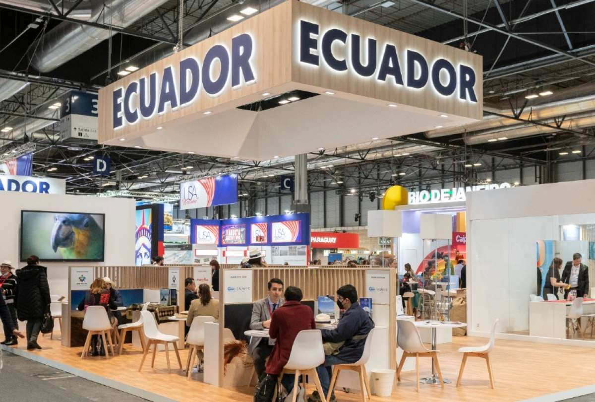 La feria de turismo de Madrid FITUR da su apoyo a Ecuador La feria de turismo de Madrid FITUR da su apoyo a Ecuador