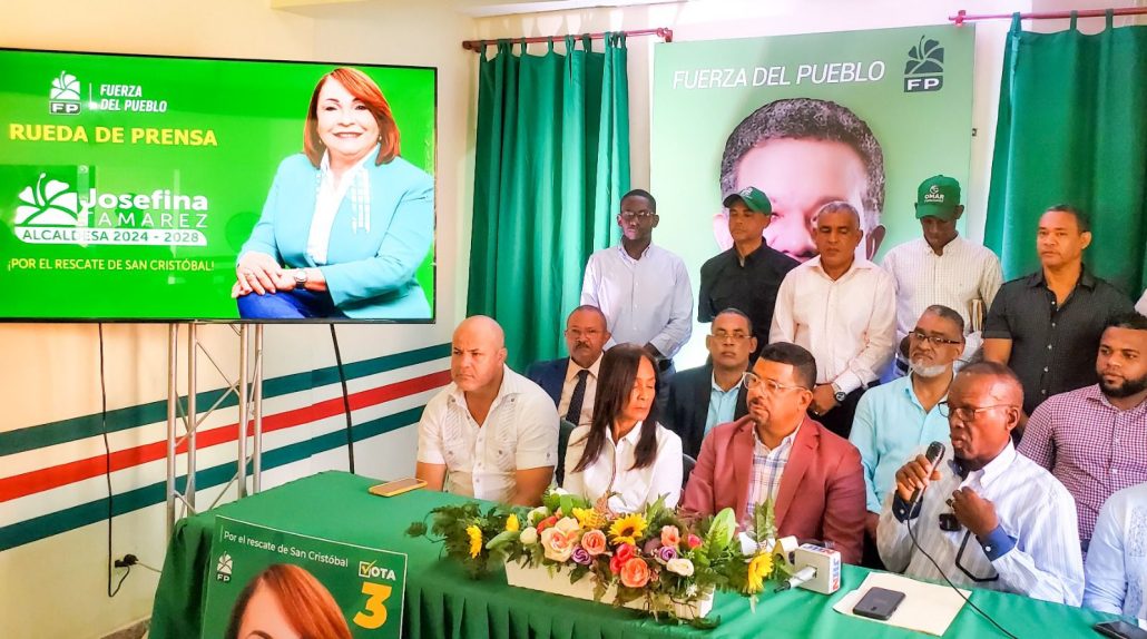 FP denuncia militantes del PRM destruyen propagandas de su candidata a la Alcaldía de San Cristóbal