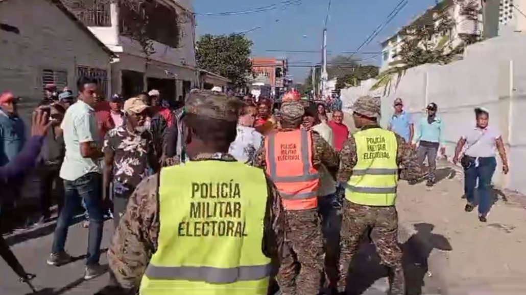 Conflicto entre simpatizantes por resultados electorales en Dajabón