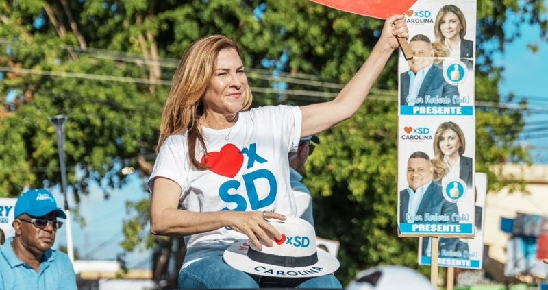 Carolina Mejía se quedaría con la Alcaldía del DN con un 71.4%, según CEC