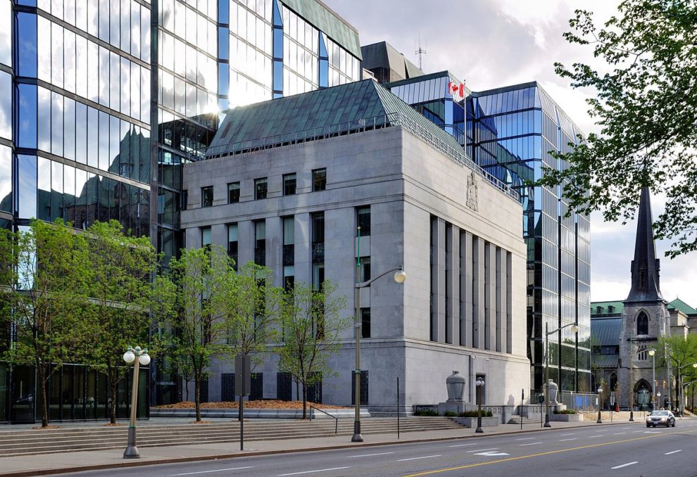 El Banco de Canadá mantiene sin cambios los tipos de interés en el 5%
