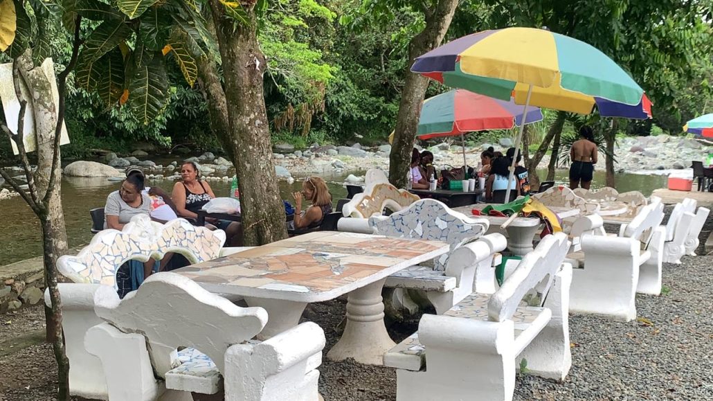 Poca afluencia de personas en Río Fula en Sábado Santo