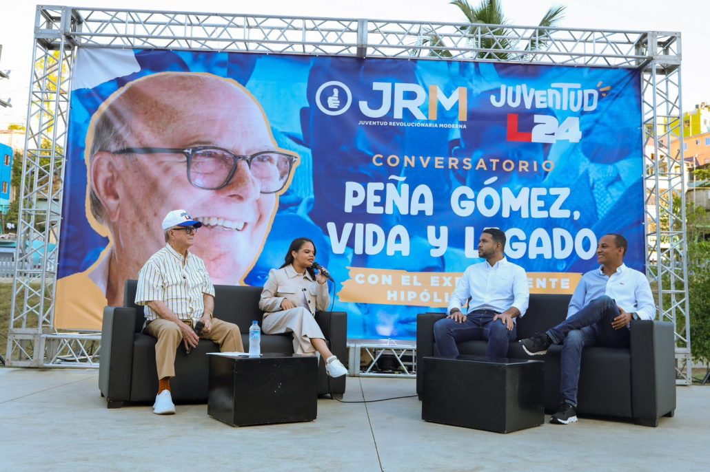 Juventud del PRM y expresidente Hipólito Mejía hablan sobre la vida y legado de Peña Gómez