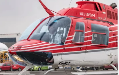 Tres muertos deja desplome de helicóptero privado en el sur de la Ciudad de México