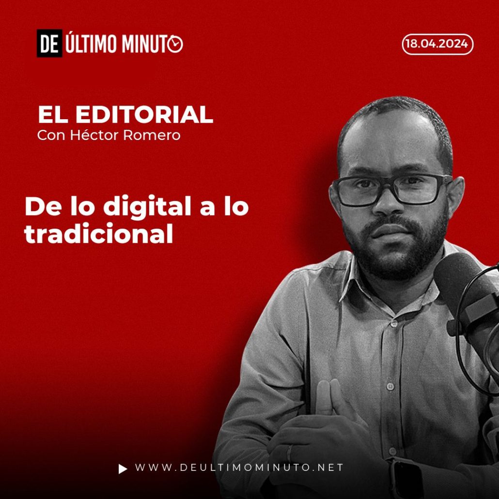 Editoral a cargo del director Héctor Romero, de lo digital a lo tradicional