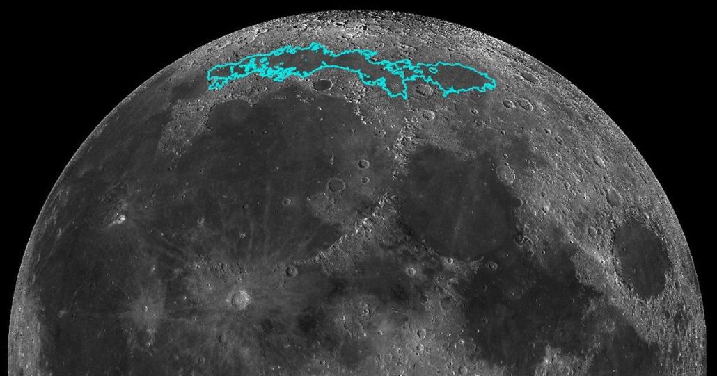 La luna experimenta actividad sísmica conocida como terremotos lunares