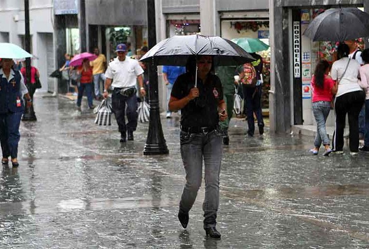 Onamet pronostica nublados con aguaceros y ráfagas de viento para este martes