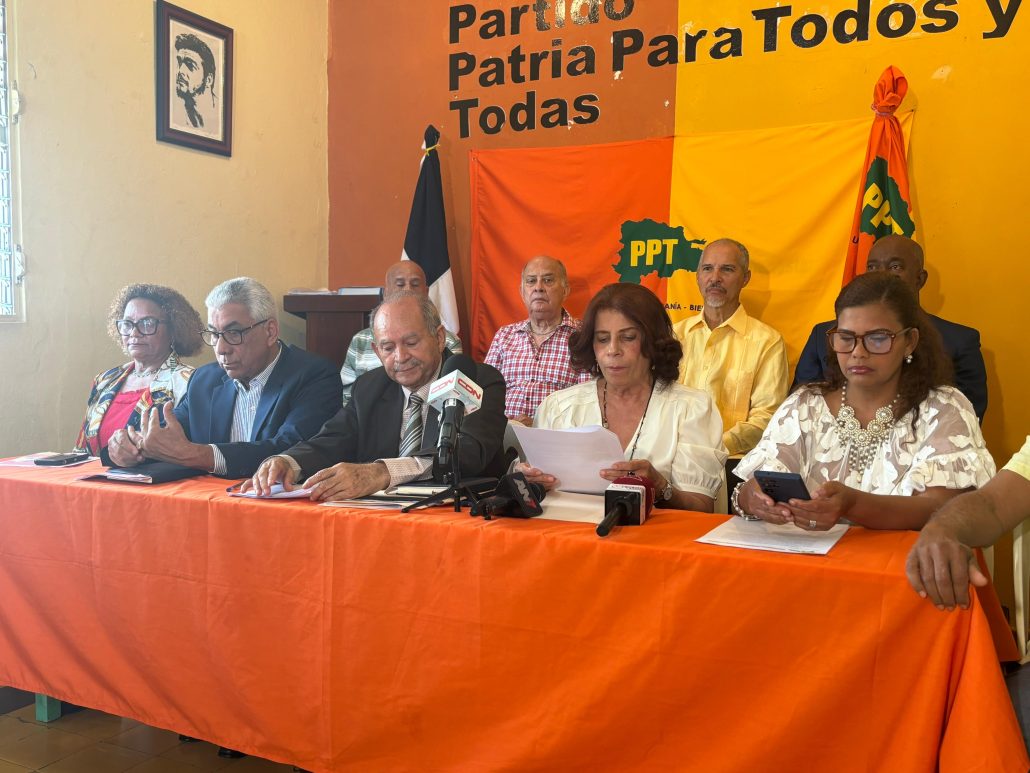 PPT presenta sus candidatos del DN para las elecciones congresuales de mayo