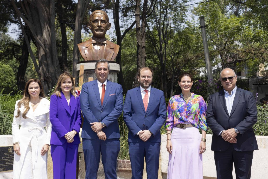Embajada de RD en México inaugura el Jardín RD y Monumento a Juan Pablo Duarte