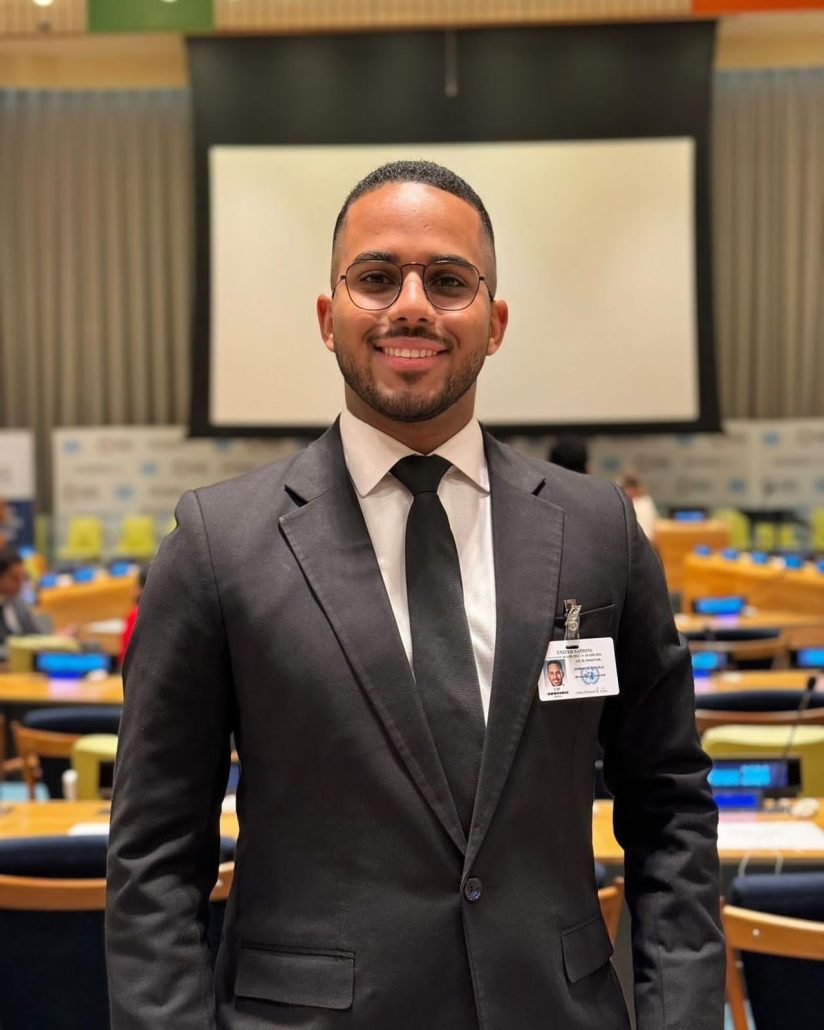 Féliz García, ministro de la Juventud, diserta sobre prevención de crimen ante asamblea de la ONU