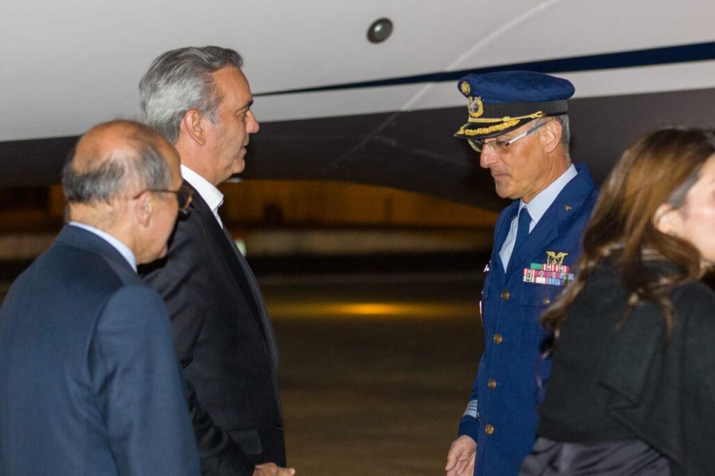 Presidente Abinader llega a Lisboa, Portugal