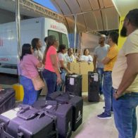 Presos de Rafey y mujeres votan de forma cívica y masiva en Santiago