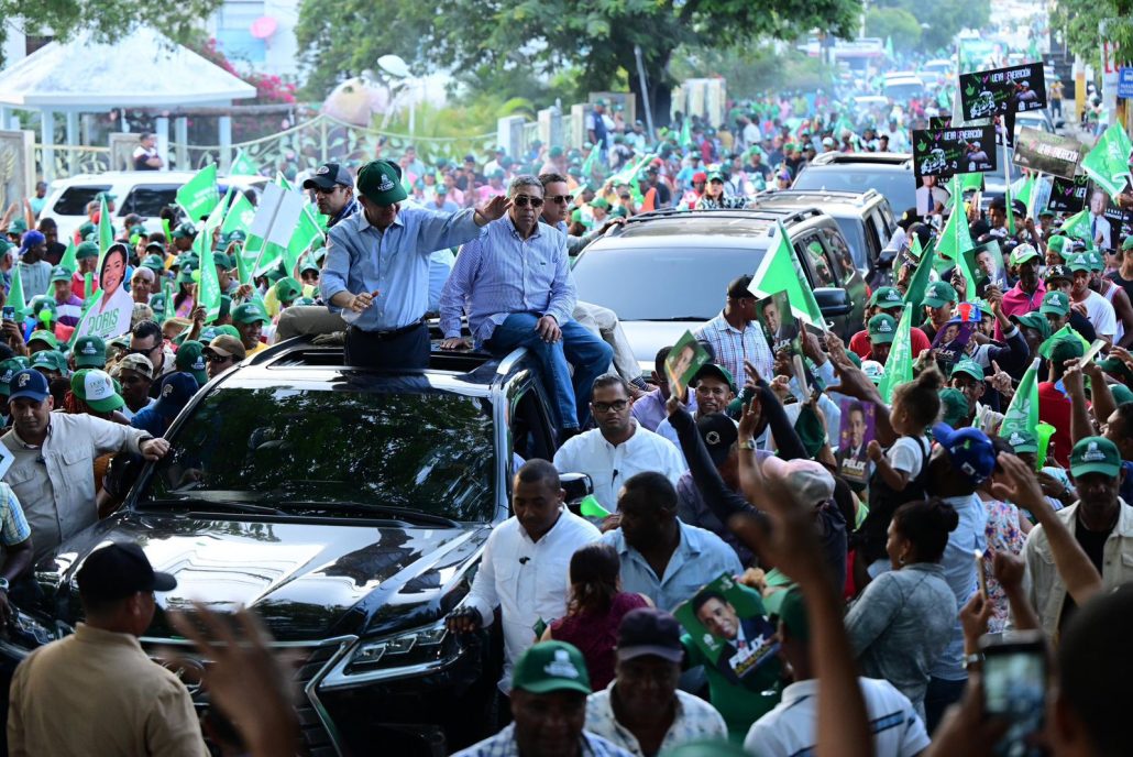 Leonel en San Juan: 