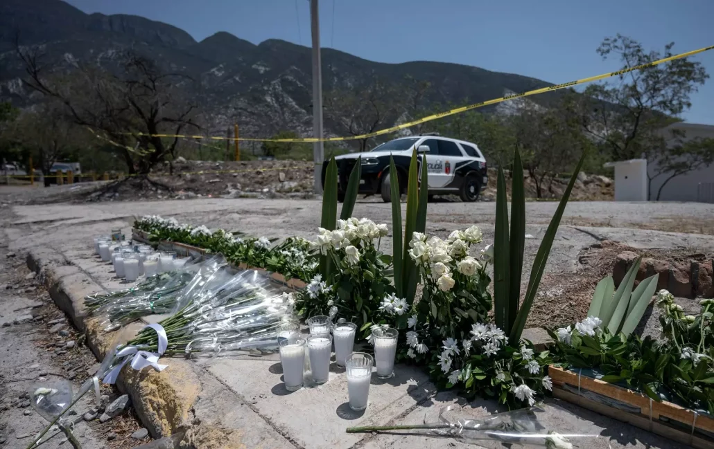 Velan a los 9 muertos del accidente del mitin del candidato opositor mexicano Máynez