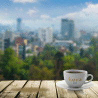 banner Cafe Kora