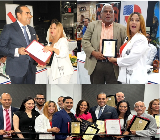 Reconocen a periodistas y comunicadores en apertura del Dominican Taste Festival 2024 en NY