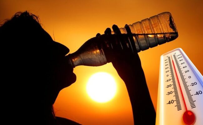 ¡A beber agua! Continuan las temperaturas calurosas; Indomet pronostica aguaceros dispersos para este sábado