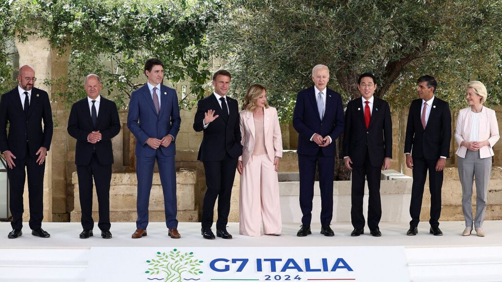 El G7 empieza hoy su cumbre en Italia con la ayuda a Ucrania como tema central