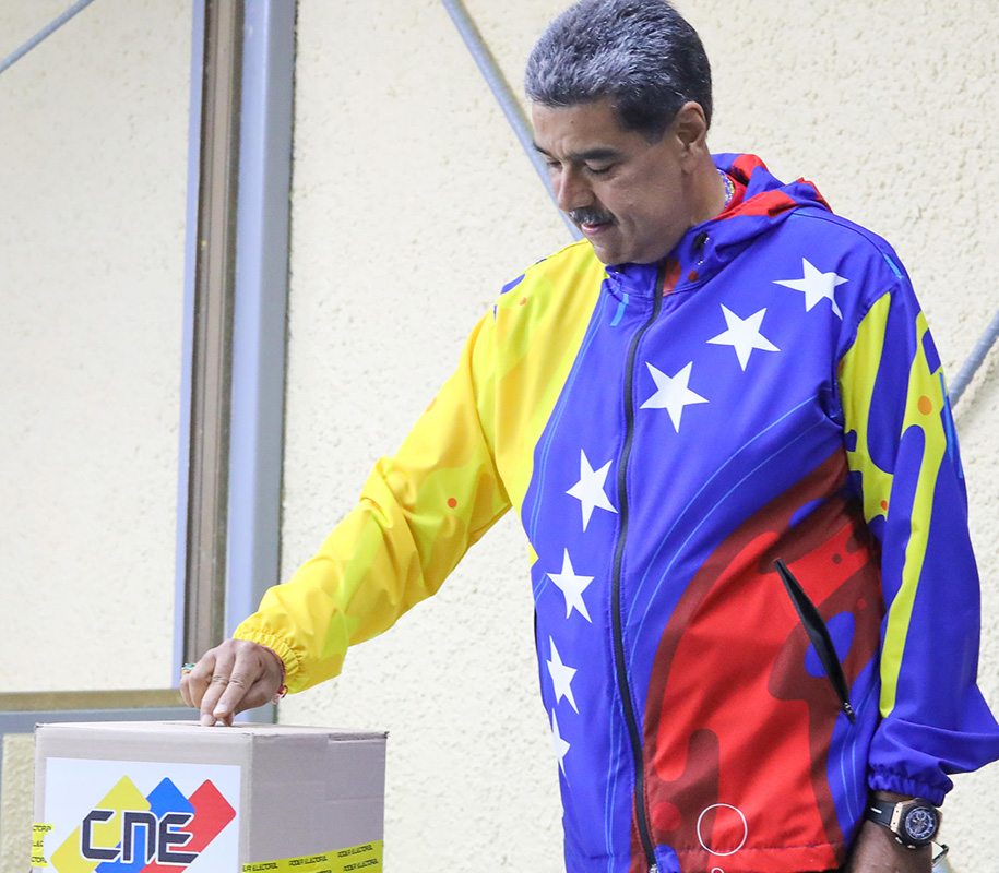 Nicolás Maduro asegura que hará respetar el resultado de las elecciones presidenciales