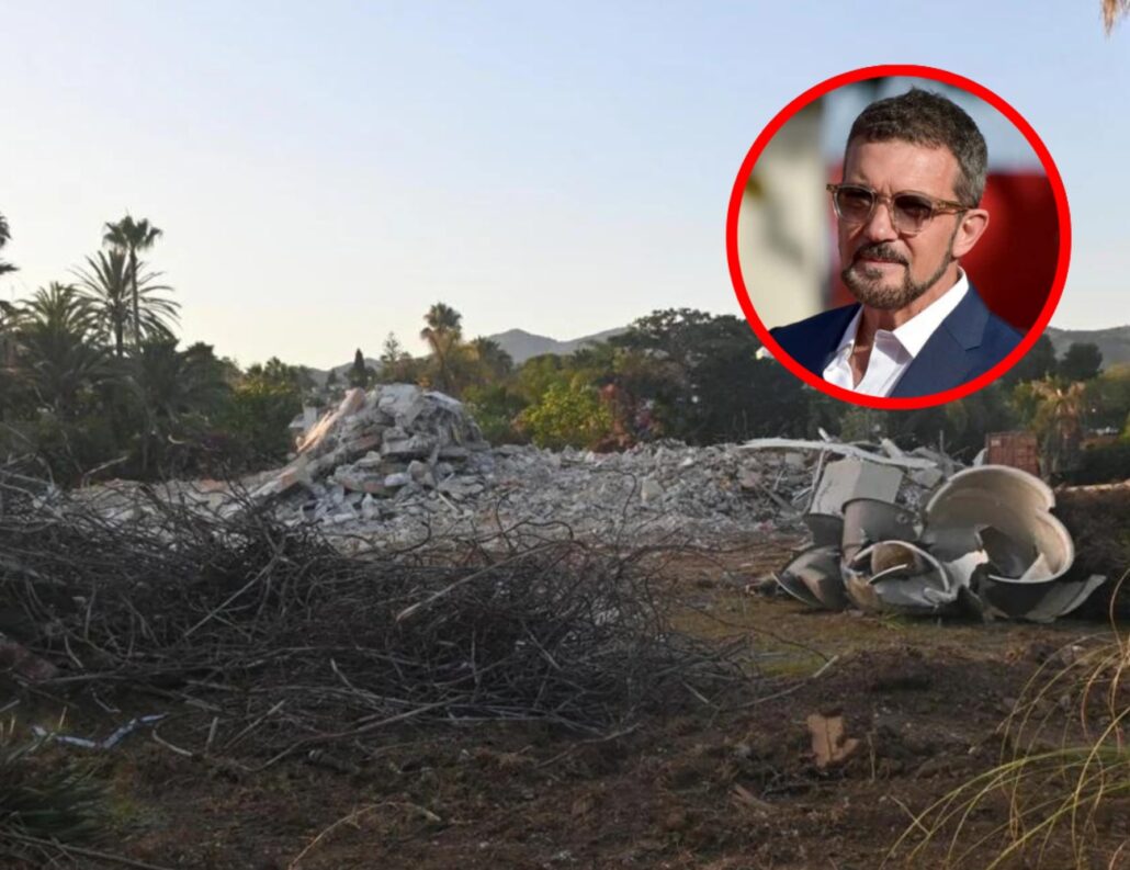 Antonio Banderas derriba su casa en Marbella tras años de litigios judiciales