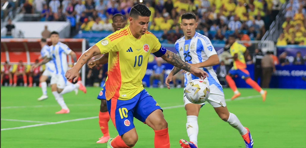 James Rodríguez, mejor jugador de la Copa América