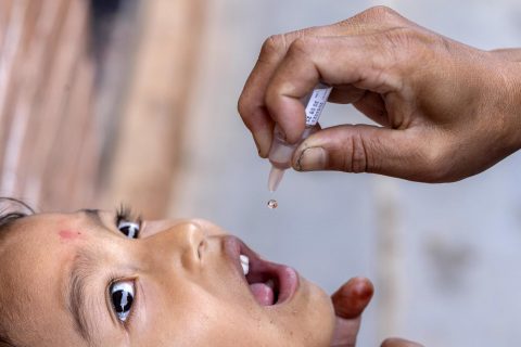 El bebé de 10 meses contagiado con polio en Gaza ya tiene su cuerpo paralizado