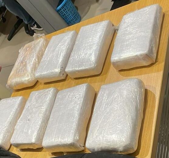 Autoridades incautan de más de 9 kilos de cocaína en una vivienda de Villa Hermosa