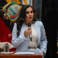 Vicepresidenta de Ecuador acusa a Noboa de violencia política y dice temer por su vidapolitica