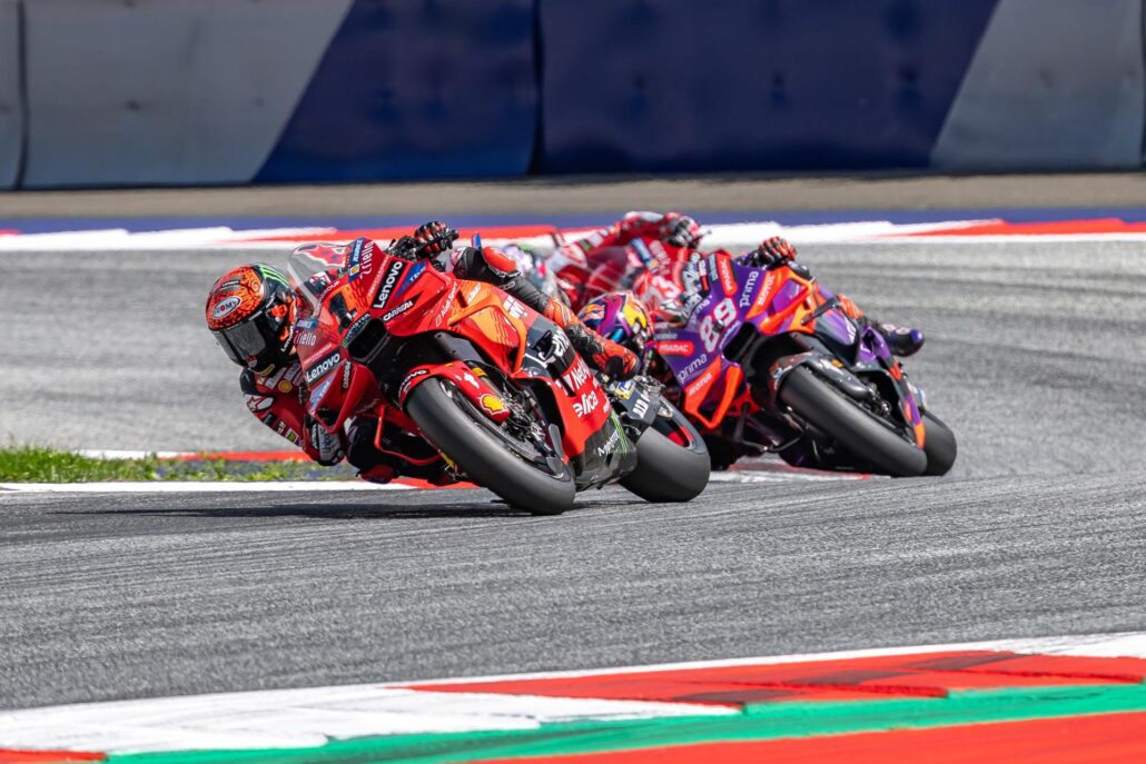 Bagnaia gana su tercera victoria consecutiva en el circuito de Spielberg