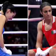 Boxeadora Angela Carini abandona el combate contra el trans Imane Khelif - Noticias de hoy en República Dominicana | De Último Minuto