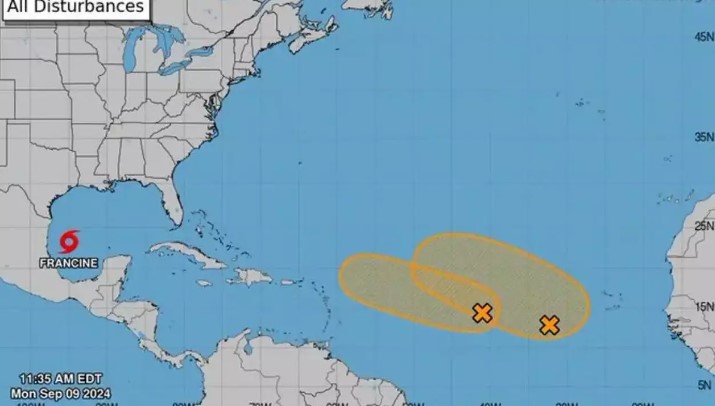 Se forma la tormenta tropical Francine