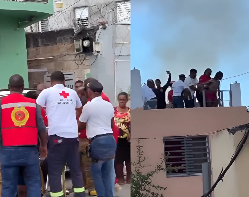 Mujer con problemas de salud mental intenta lanzarse desde edificio en Miramar