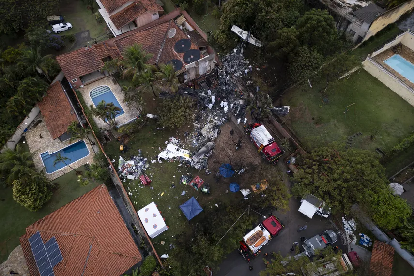 Informe determina que avión accidentado en Brasil con 62 víctimas voló en condiciones de acumulación de hielo