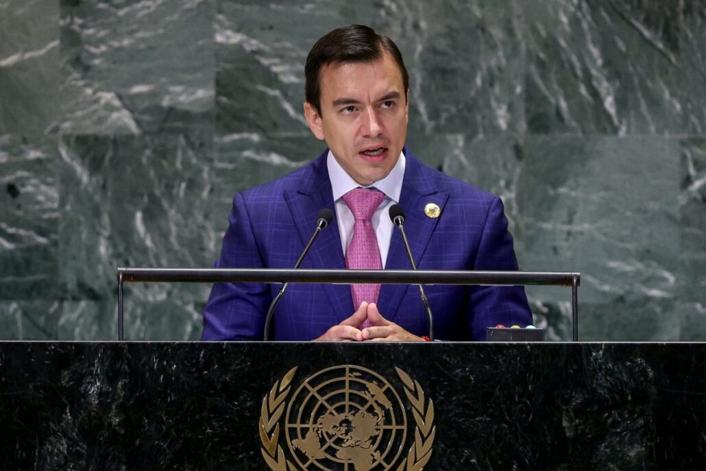 El presidente de Ecuador aboga en la ONU por más atención a los jóvenes