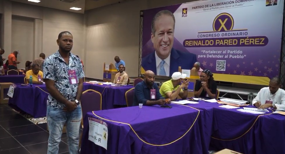 Ambiente calmado y organizado durante las elecciones internas del PLD