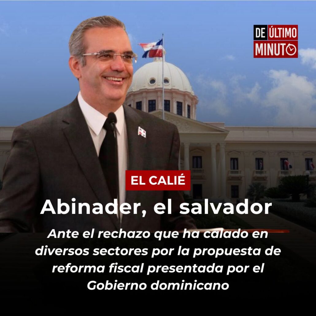 Abinader, el salvador