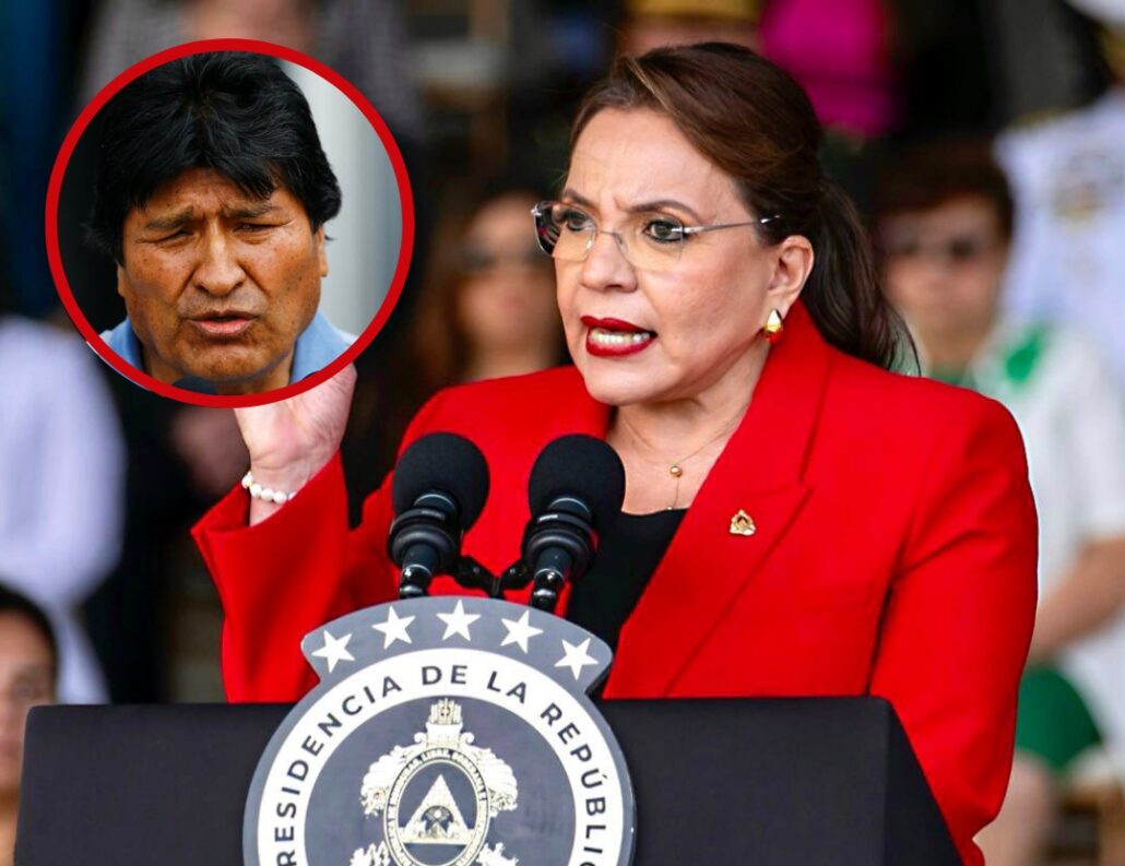 La presidenta de Honduras condena 