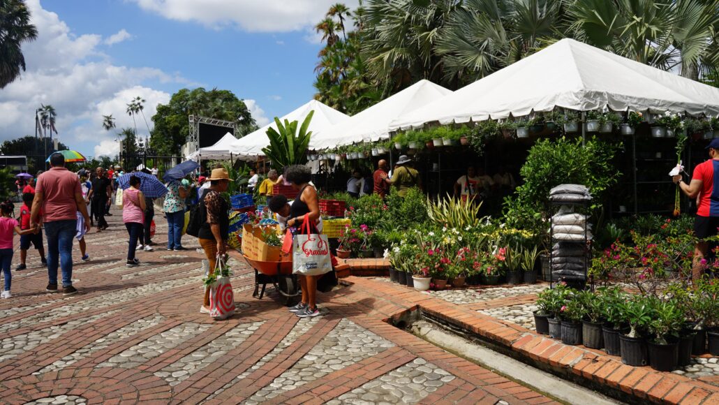 Cientos de personas asisten este sábado al Festival Nacional de Plantas y Flores