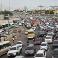 Aún continúan los fuertes taponamientos del kilómetro 9 de la autopista Duarte - Noticias de hoy en República Dominicana | De Último Minuto