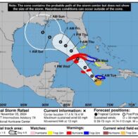 La tormenta Rafael se intensifica mientras se aproxima a las Islas Caimán y Cuba - Noticias de hoy en República Dominicana | De Último Minuto