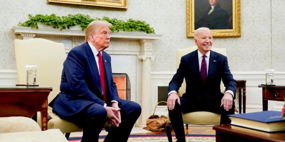 Trump y Biden hablaron de la guerra en Ucrania y de los rehenes israelíes en Gaza