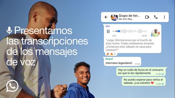 Llega a WhatsApp la transcripción de los mensajes de voz