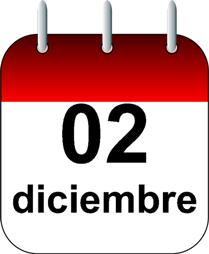 Agenda del Día: Lunes 2 de diciembre del 2024