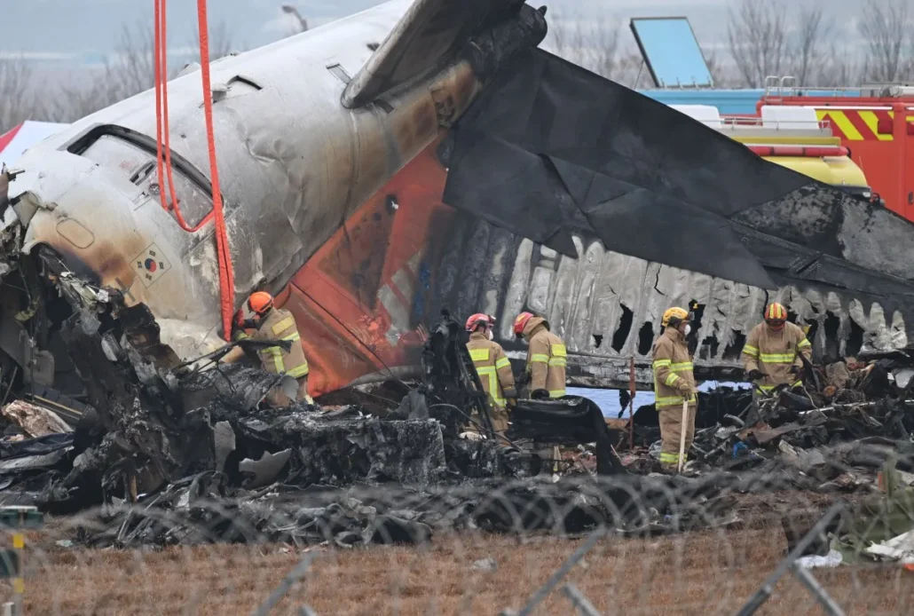 Imagen externa. Catástrofe aérea en Corea del Sur: 179 muertos tras accidente de un vuelo de Jeju Air