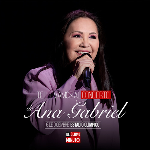 Participa por boletas para el concierto de Ana Gabriel