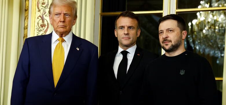 Trump se reúne con Zelenski en el Elíseo, en un encuentro organizado por Macron