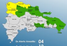 COE activa alertas amarilla y verde en 16 provincias