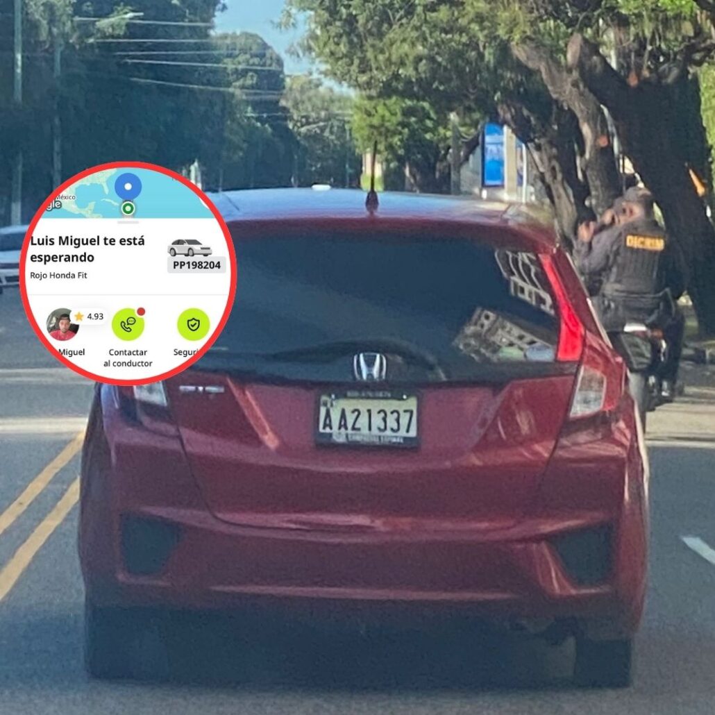 Taxista acusado de sustraer pertenencias a comunicadora Kemberlle Medina usó placa en la aplicación de Indrive diferente a la del vehículo