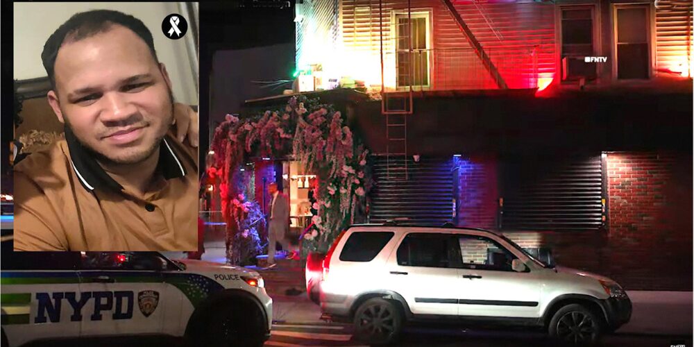 Esposa de dominicano asesinado en restaurante de Brooklyn clama justicia
